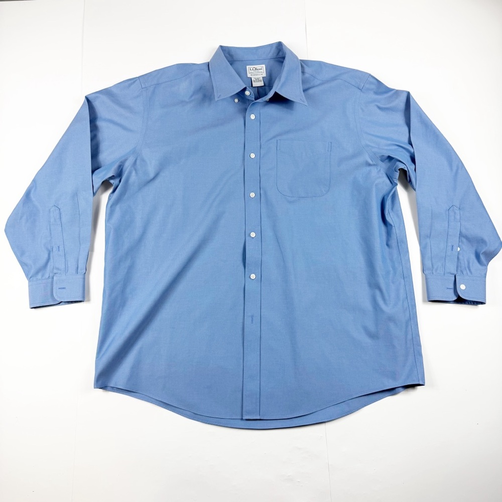 L.L. Bean‎ Classic Blue Dress Shirt